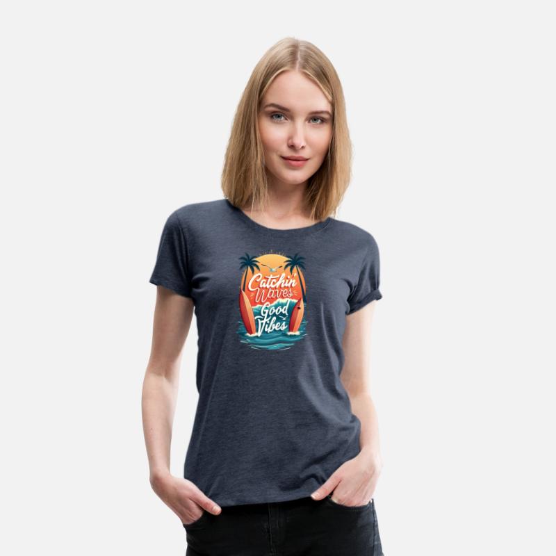 Catchin' Waves Surf Tee