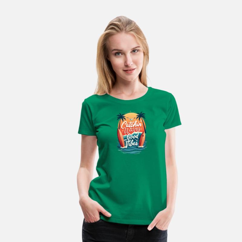 Catchin' Waves Surf Tee
