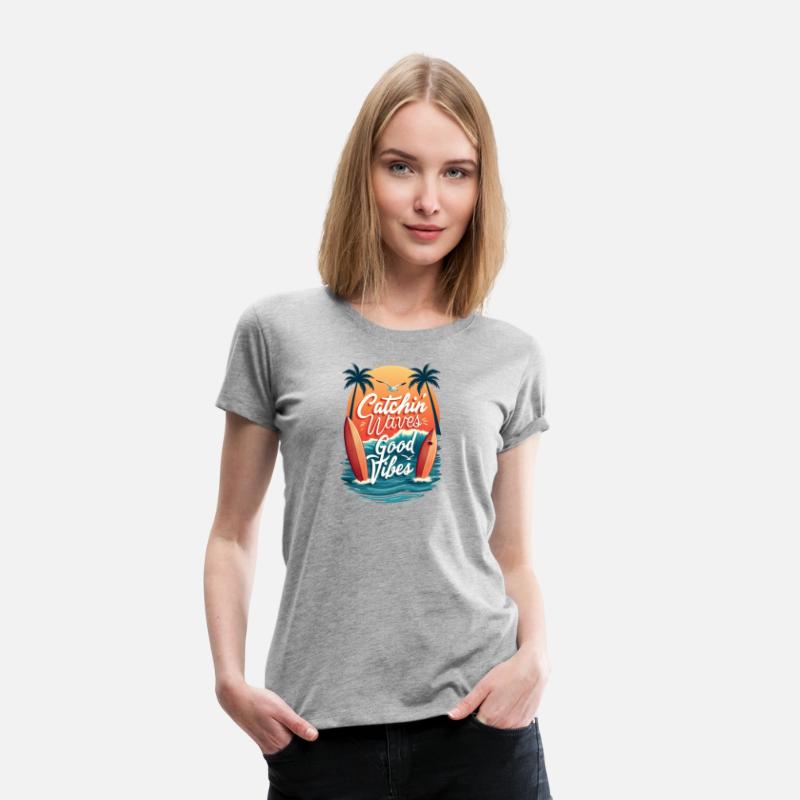 Catchin' Waves Surf Tee