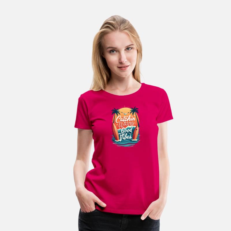 Catchin' Waves Surf Tee