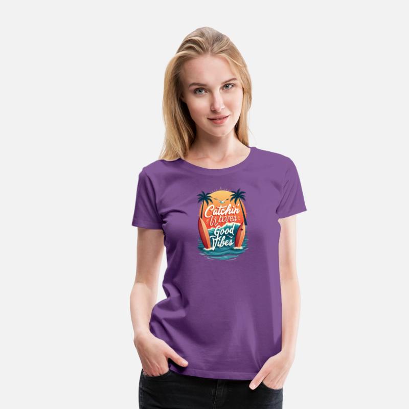 Catchin' Waves Surf Tee