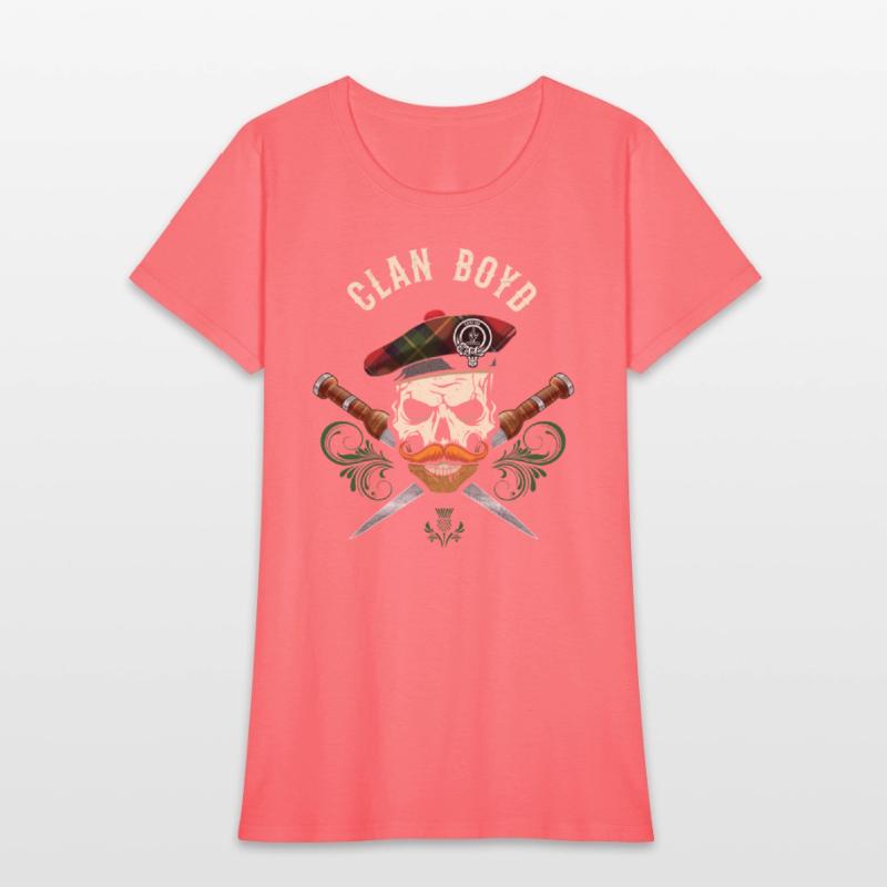 Clan Boyd Scottish Skull Crest Badge Dirk