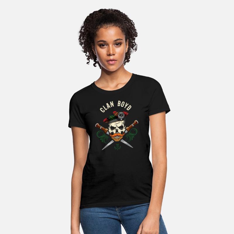Clan Boyd Scottish Skull Crest Badge Dirk