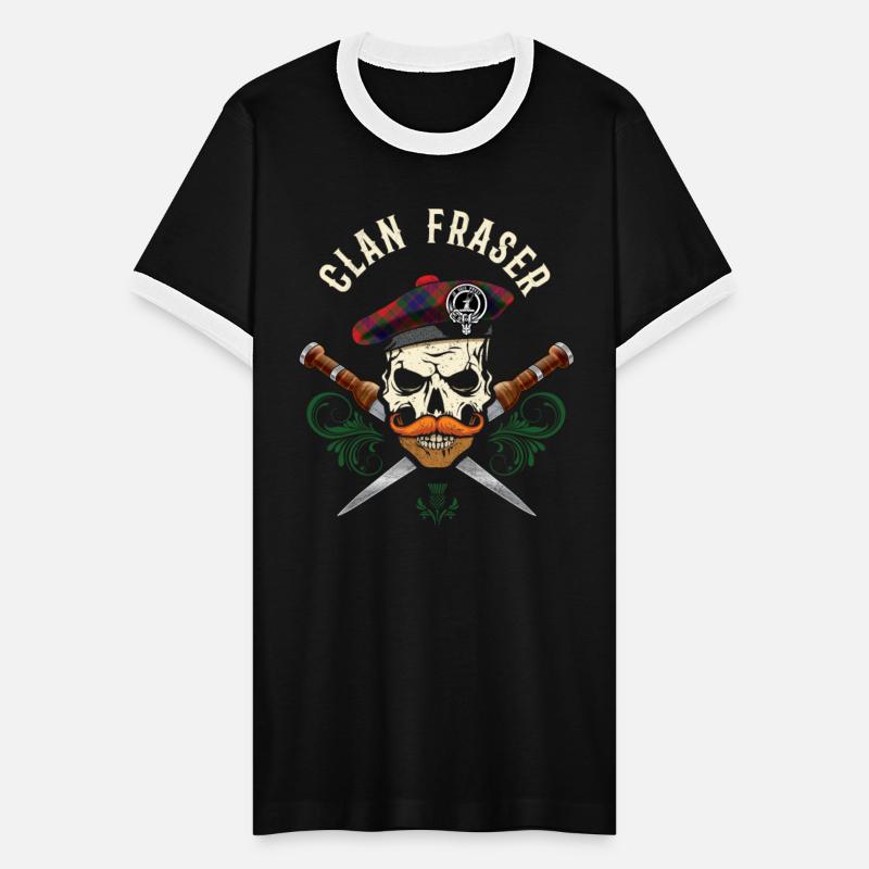 Clan Fraser Scottish Skull Crest Badge Dirk