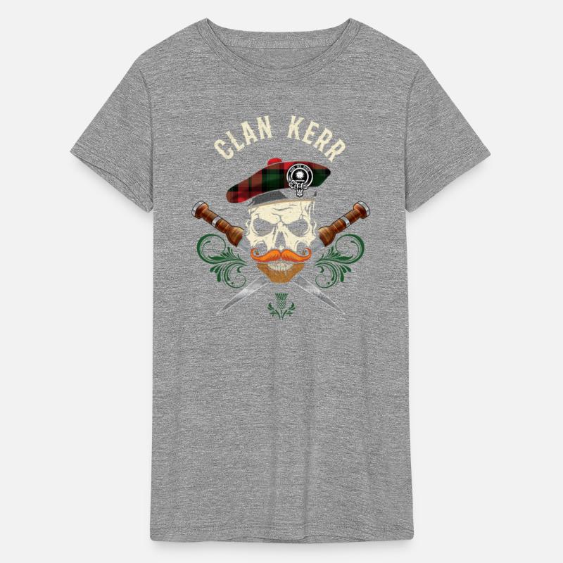 Clan Kerr Scottish Skull Crest Badge Dirk