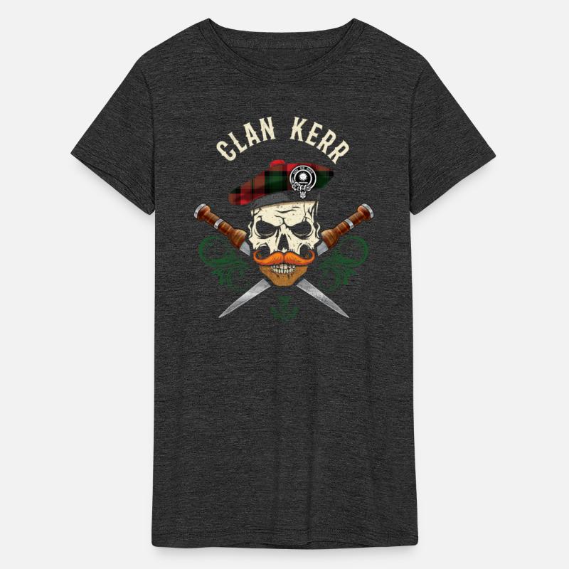 Clan Kerr Scottish Skull Crest Badge Dirk