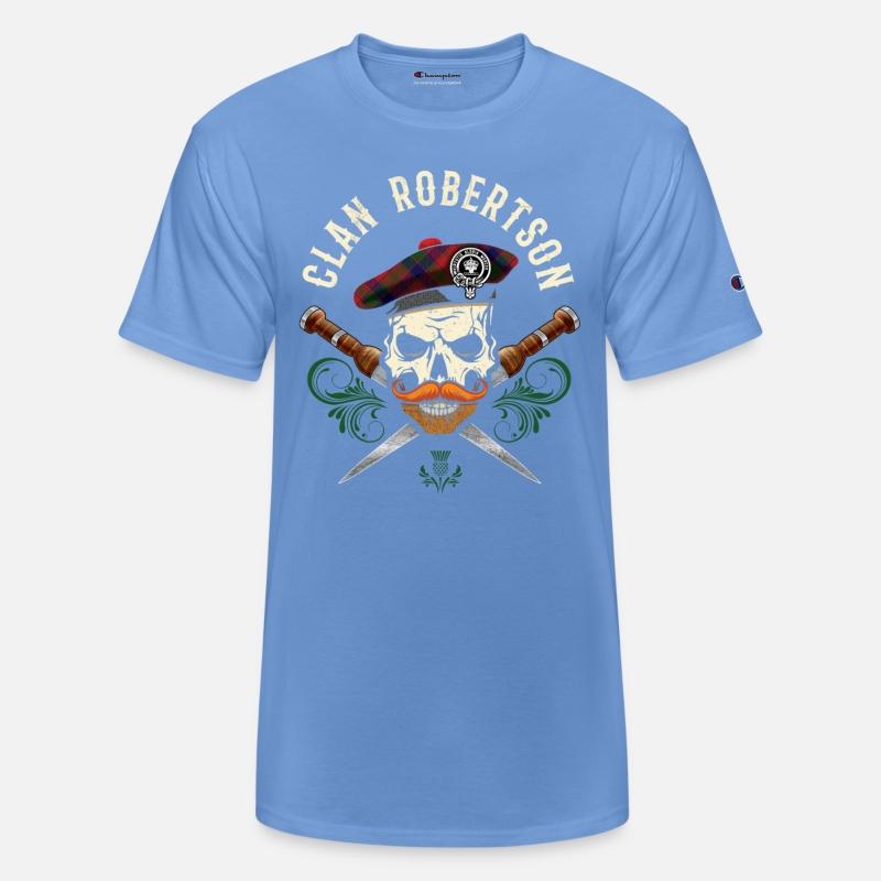 Clan Robertson Scottish Skull Crest Badge Dirk