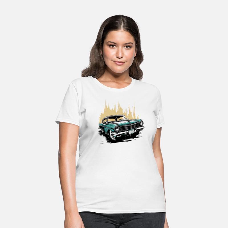 Classic Car Comic Style