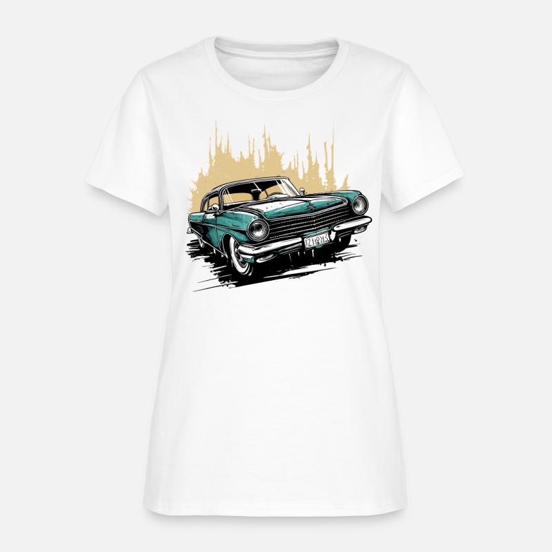 Classic Car Comic Style