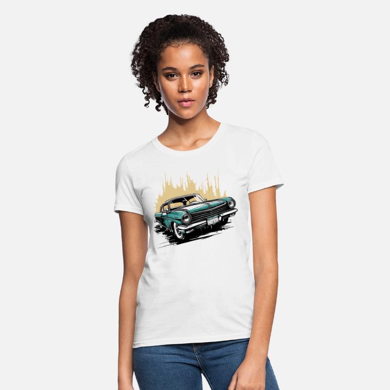Classic Car Comic Style