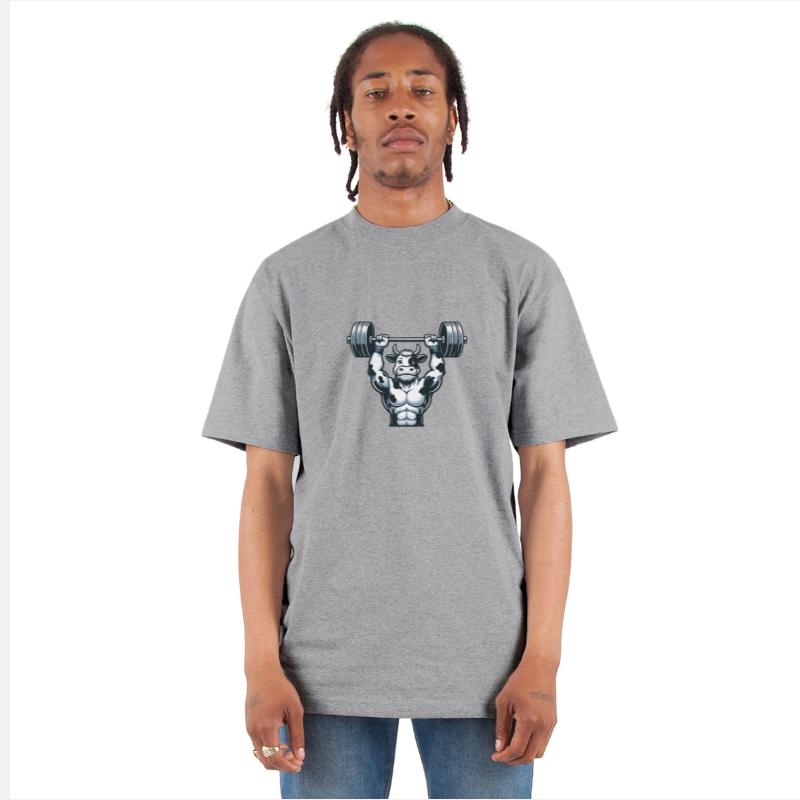 Cow ox barbell fitness weightlifting