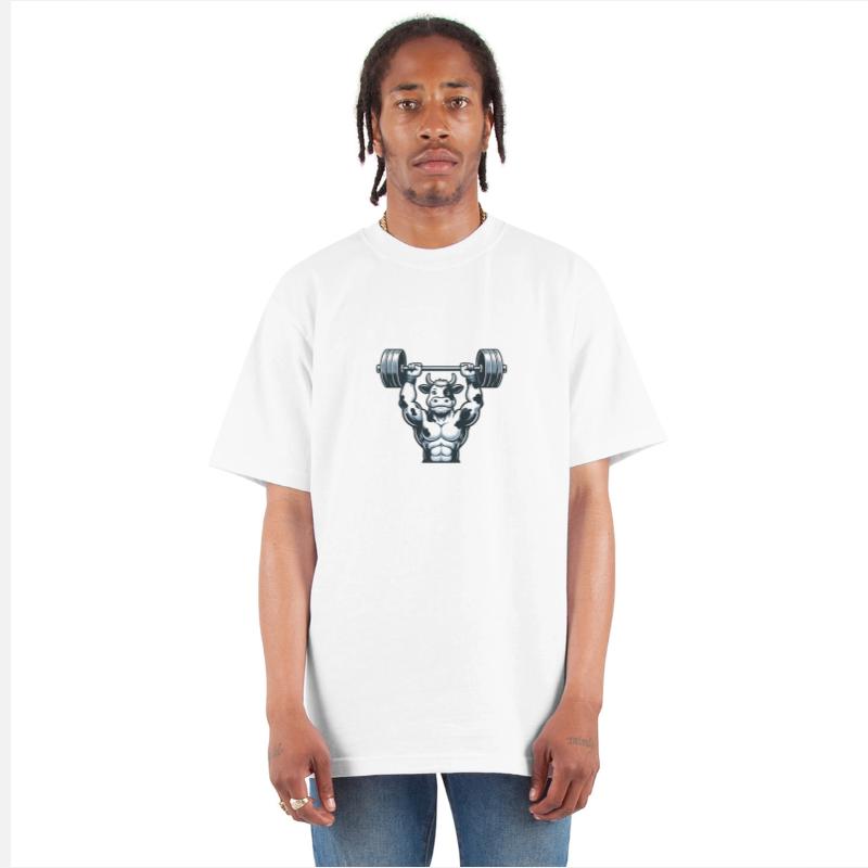 Cow ox barbell fitness weightlifting