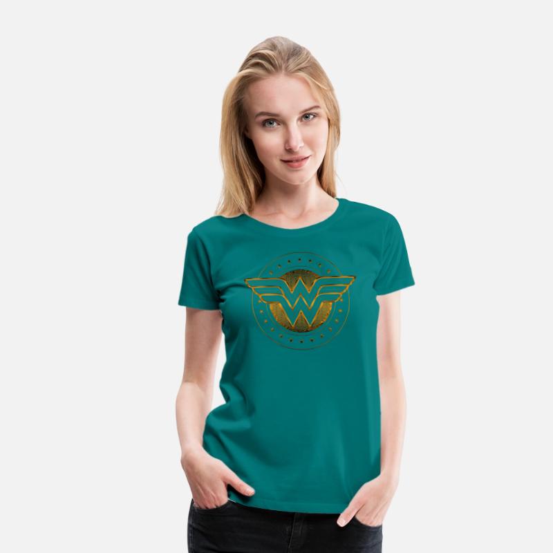 DC Comics Wonder Woman Classic Logo Gold