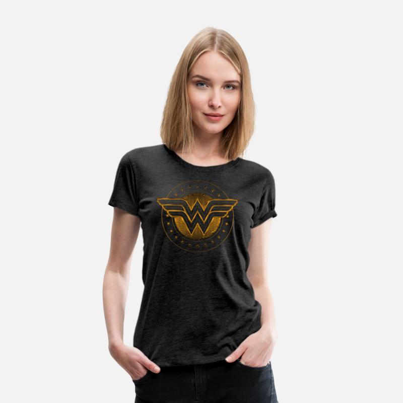 DC Comics Wonder Woman Classic Logo Gold