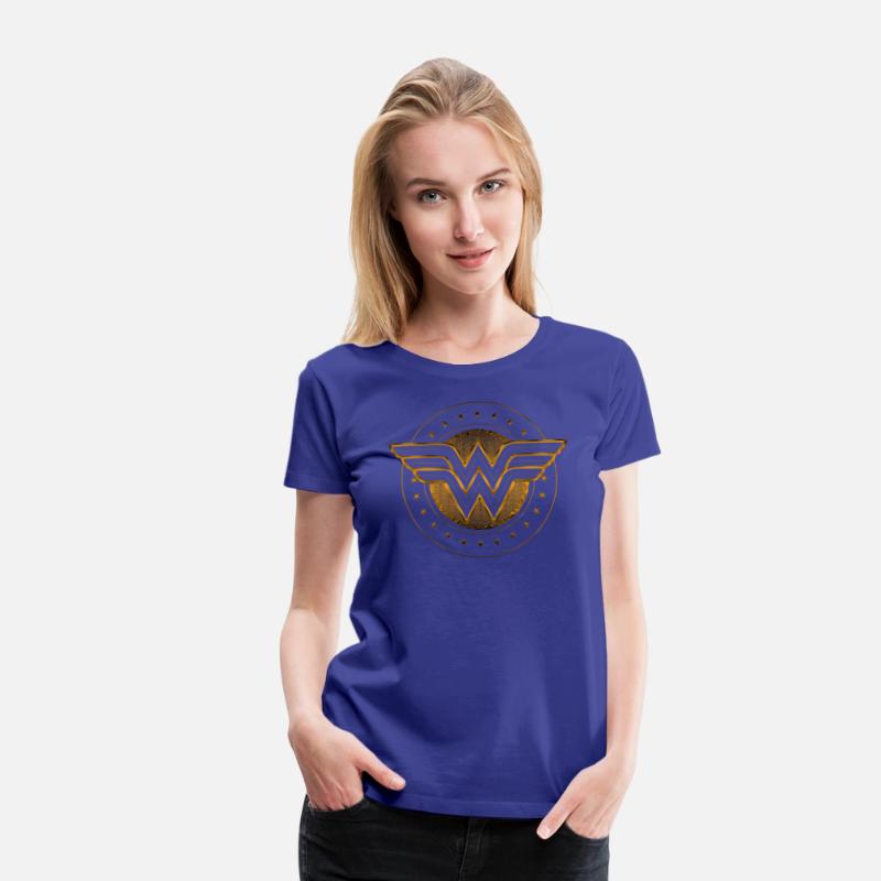 DC Comics Wonder Woman Classic Logo Gold