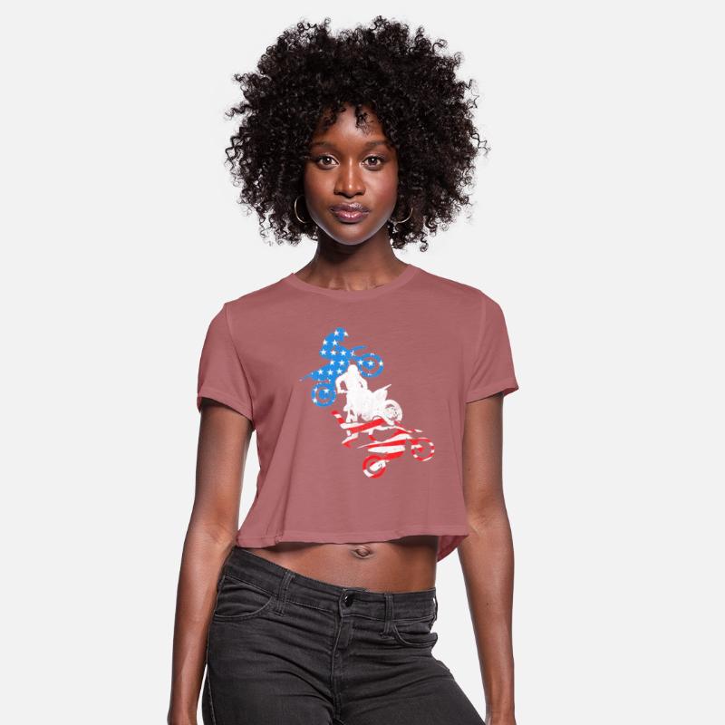 Dirt Bike Rider Blue White Red