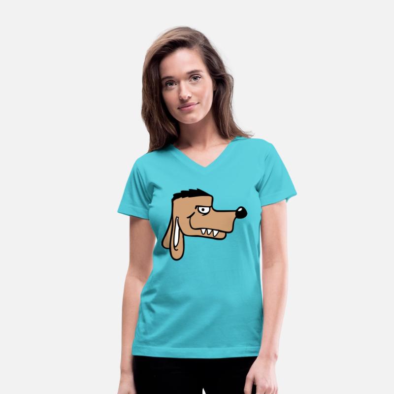 Dog Face Bad Guy Dangerous Teeth Mad Monster Pet