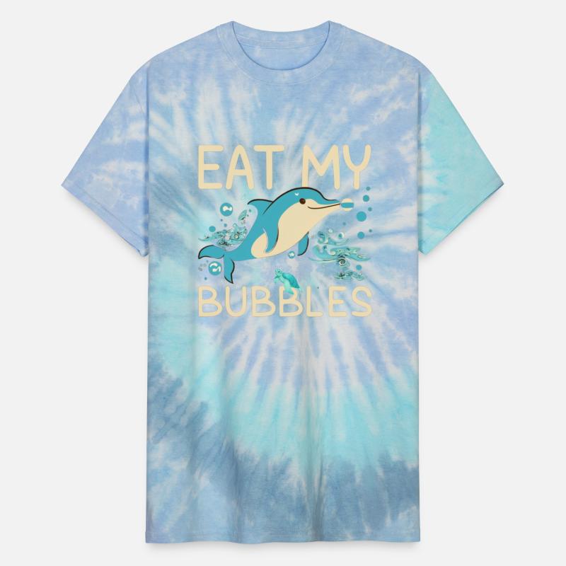 Dolphin Eat My Bubbles Turtle In Water