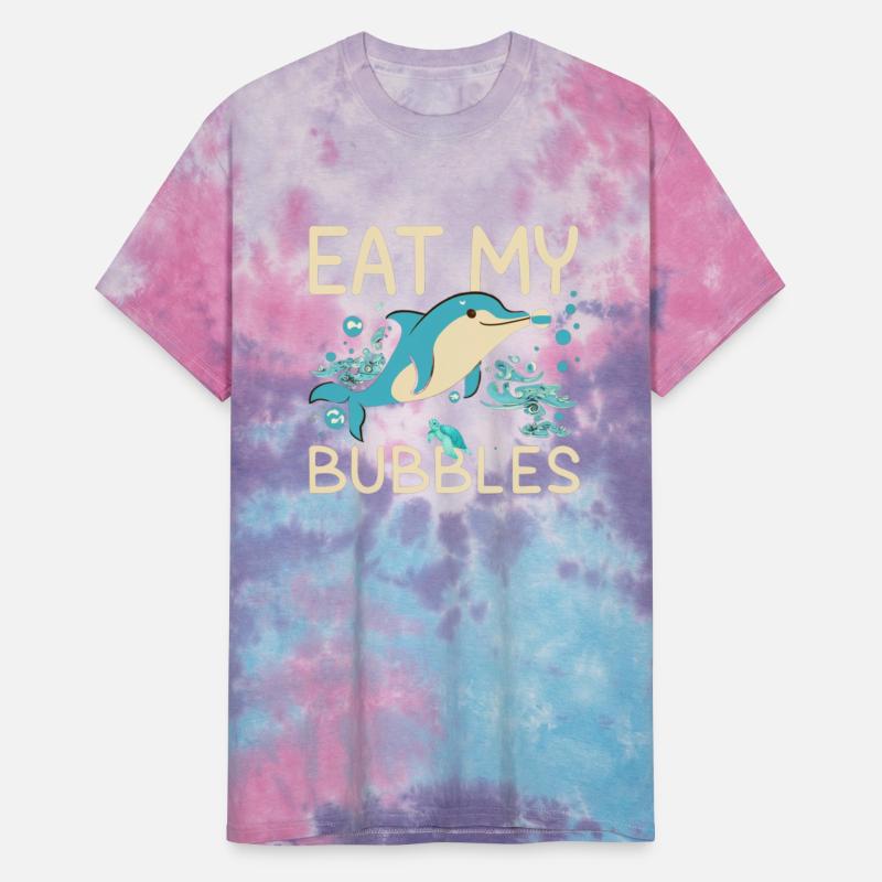 Dolphin Eat My Bubbles Turtle In Water