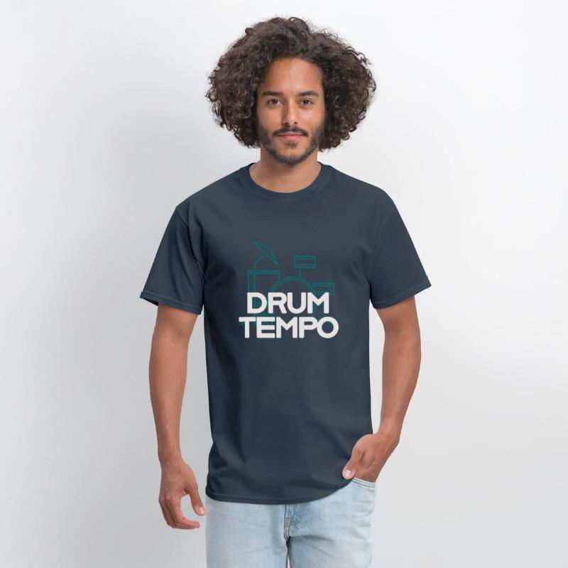 "DRUM TEMPO" performance Design t-shirt
