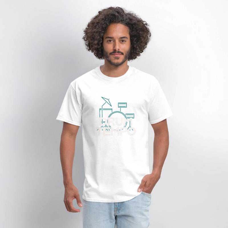 "DRUM TEMPO" performance Design t-shirt