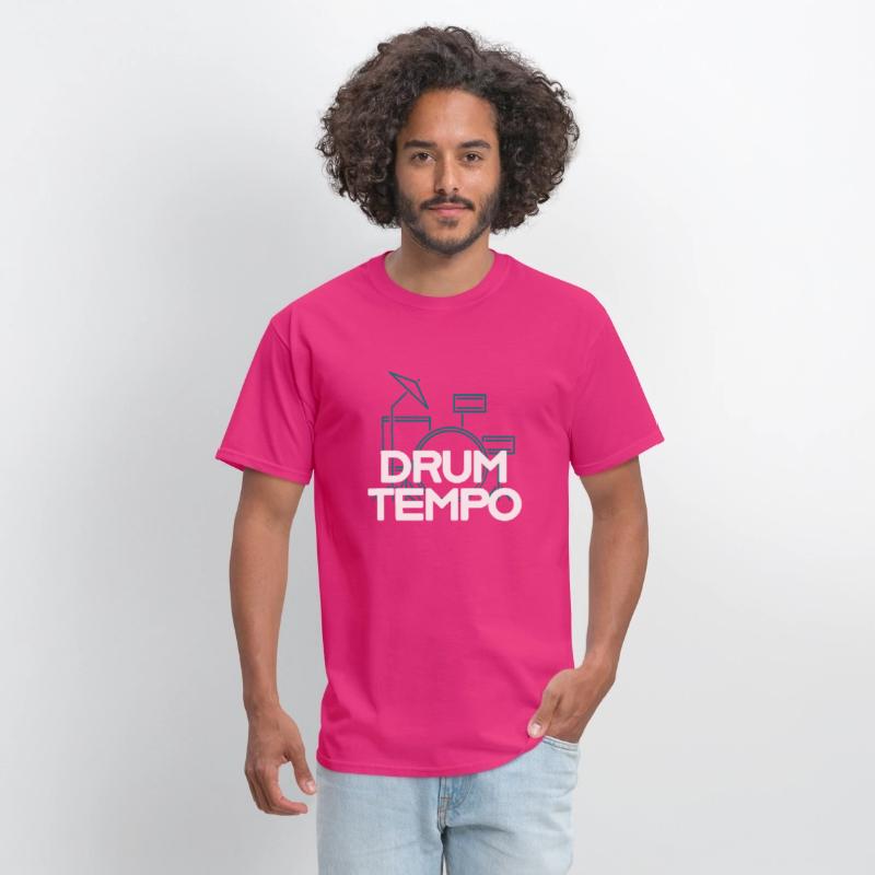 "DRUM TEMPO" performance Design t-shirt