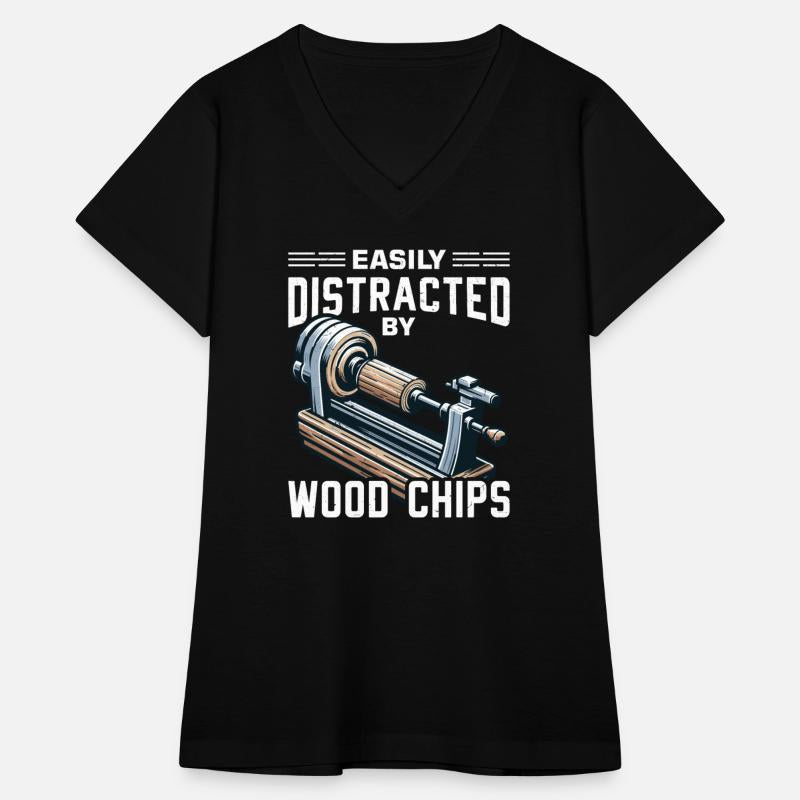 Easily Distracted By Wood Chips Woodturning Lathe