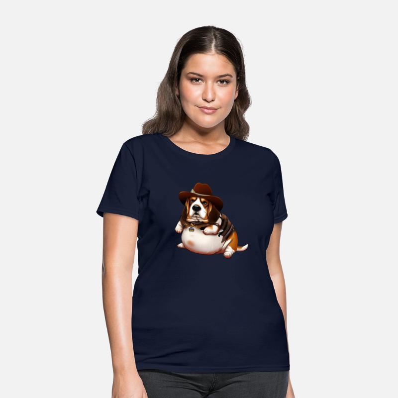 Fat Beagle Cowboy