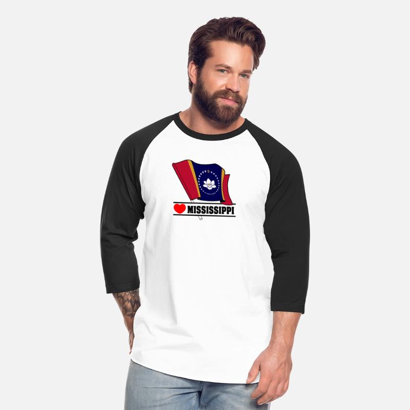 Flag Mississippi heart 'MISSISSIPPI'