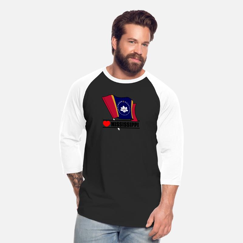 Flag Mississippi heart 'MISSISSIPPI'