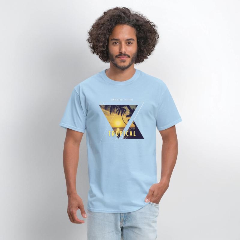 🌴 Golden Coast Vibes Tee