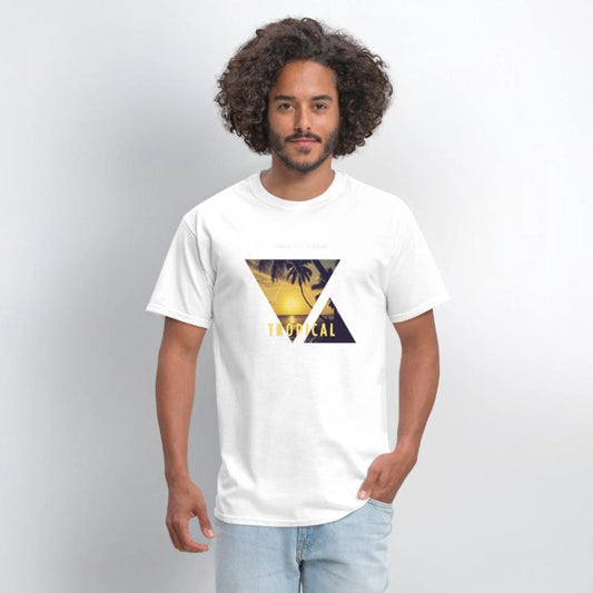 🌴 Golden Coast Vibes Tee