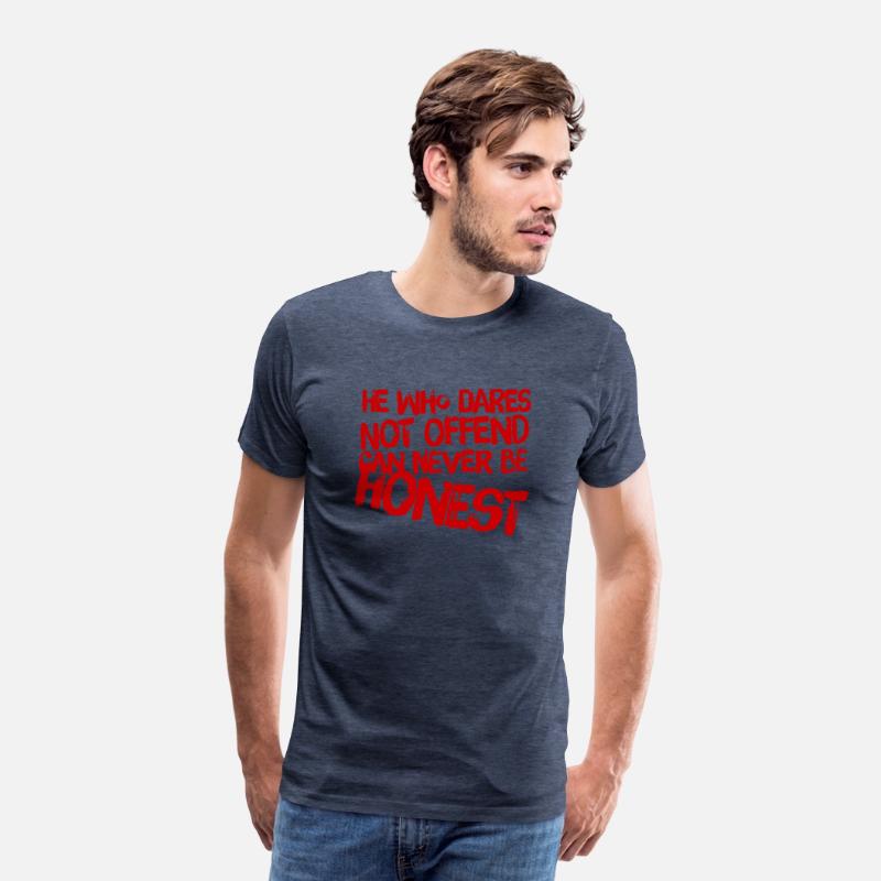 He who dares not offend