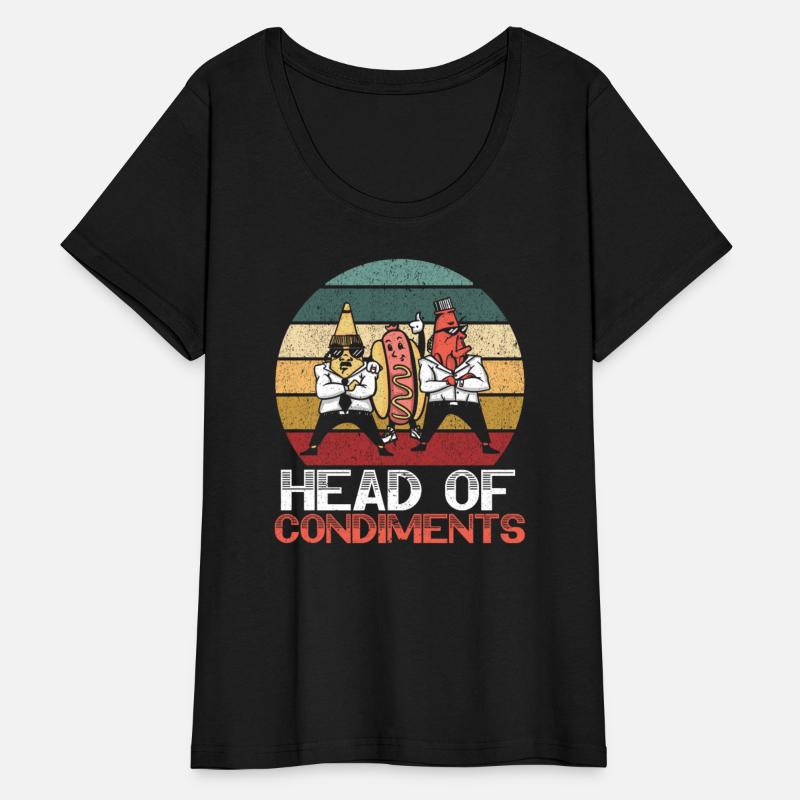 Head Of Condiments Food Lover Mustard Mayonnaise