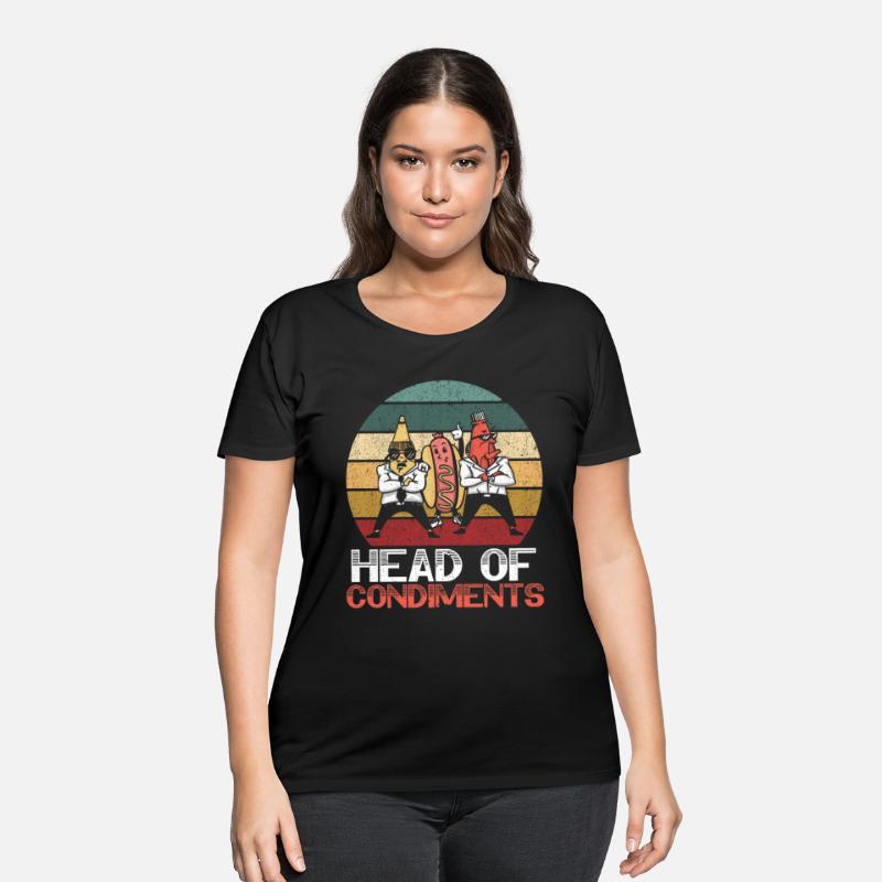 Head Of Condiments Food Lover Mustard Mayonnaise