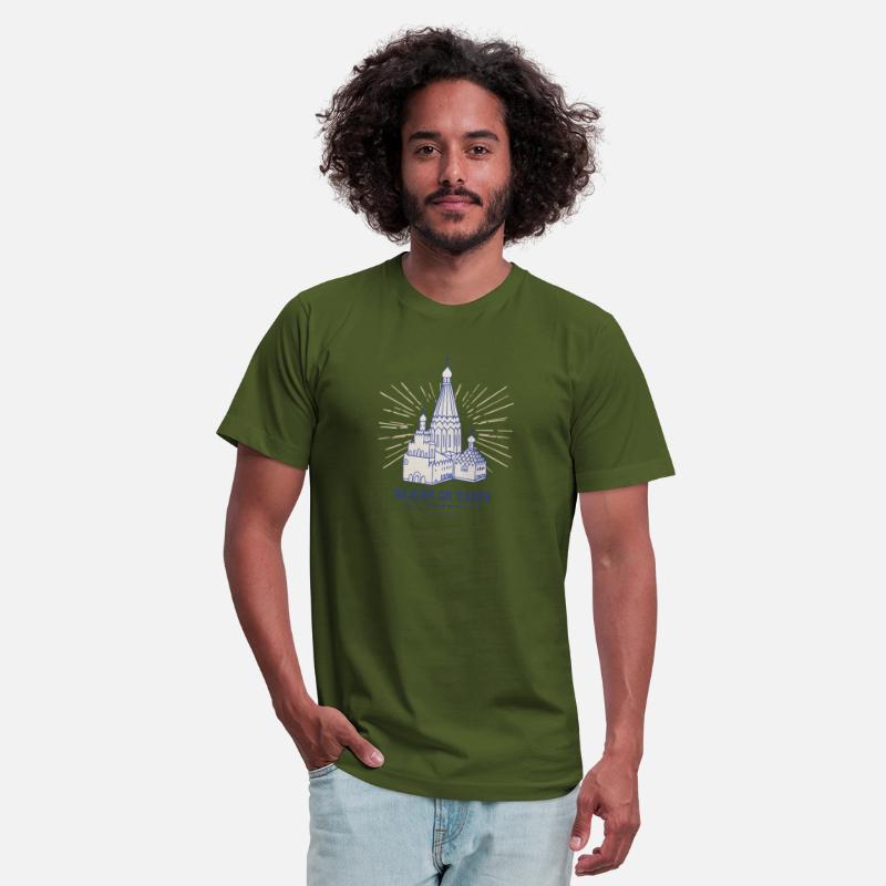 Heavenly Cathedral Skyline Illustration