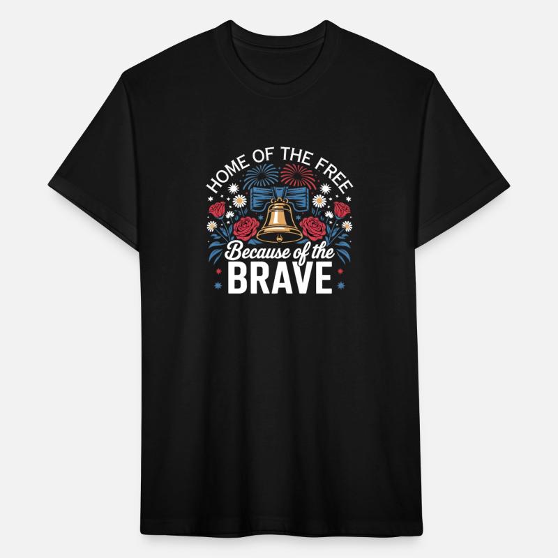 Home of free because of the brave July Fourth