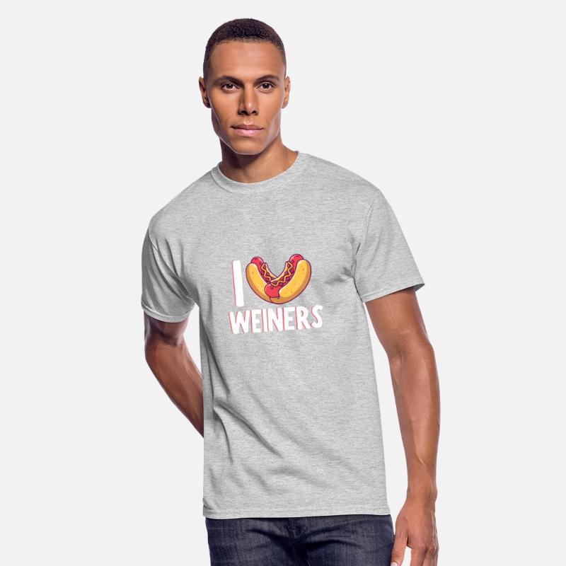 I Love Weiners Sausage Hotdog Bun Ketchup Mustard