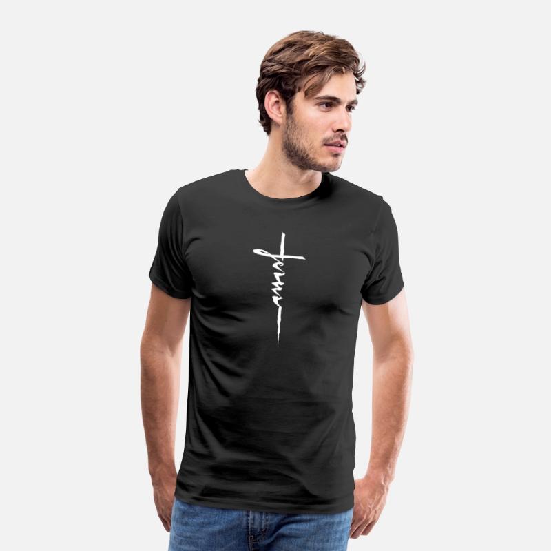 Jesus Christian Cross Cursive Inring