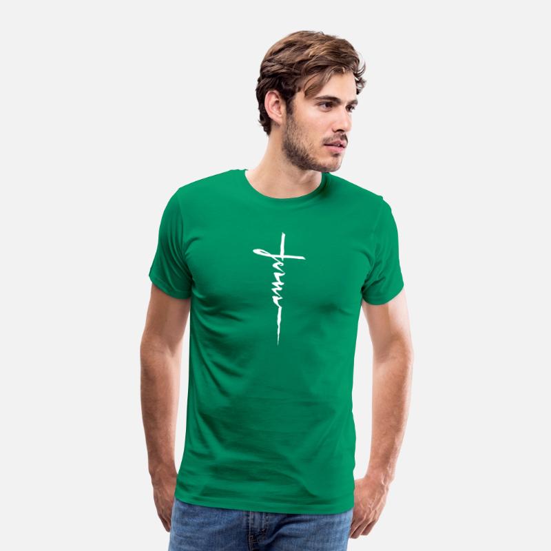 Jesus Christian Cross Cursive Inring