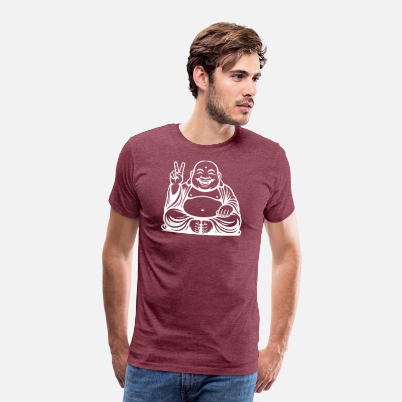 Joyful Buddha Peace Symbol Design
