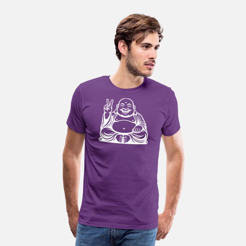 Joyful Buddha Peace Symbol Design