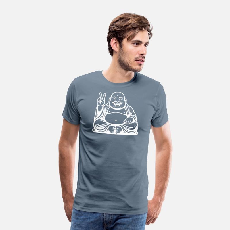 Joyful Buddha Peace Symbol Design