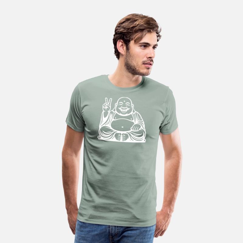 Joyful Buddha Peace Symbol Design