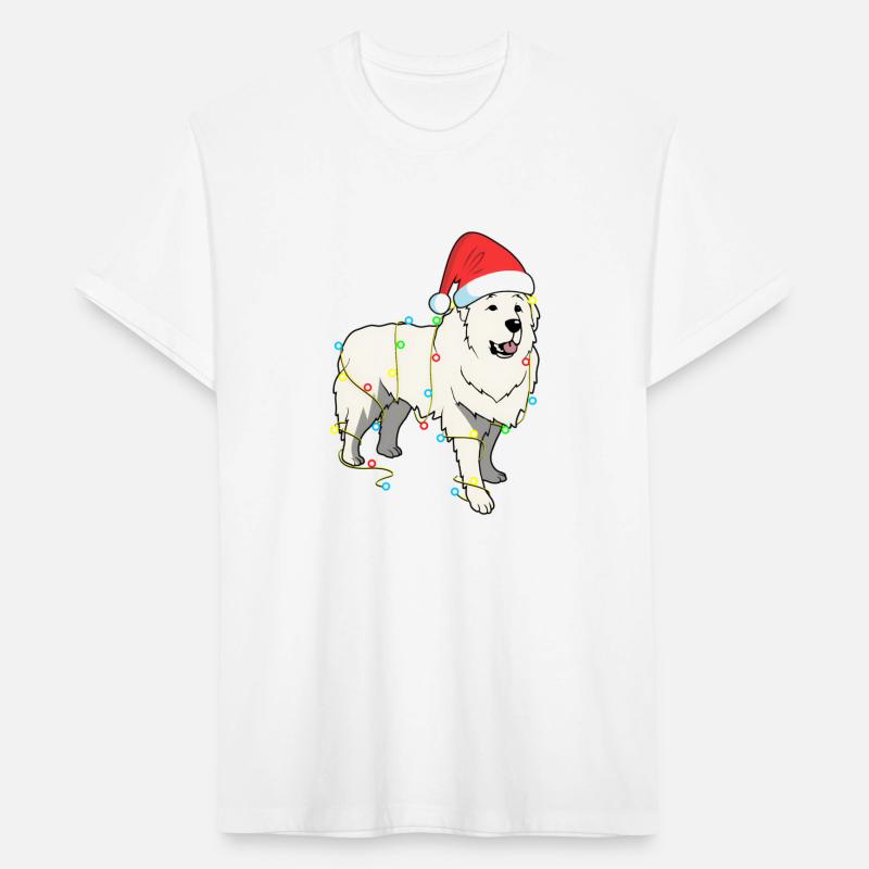 Lights Great Pyrenees Dog