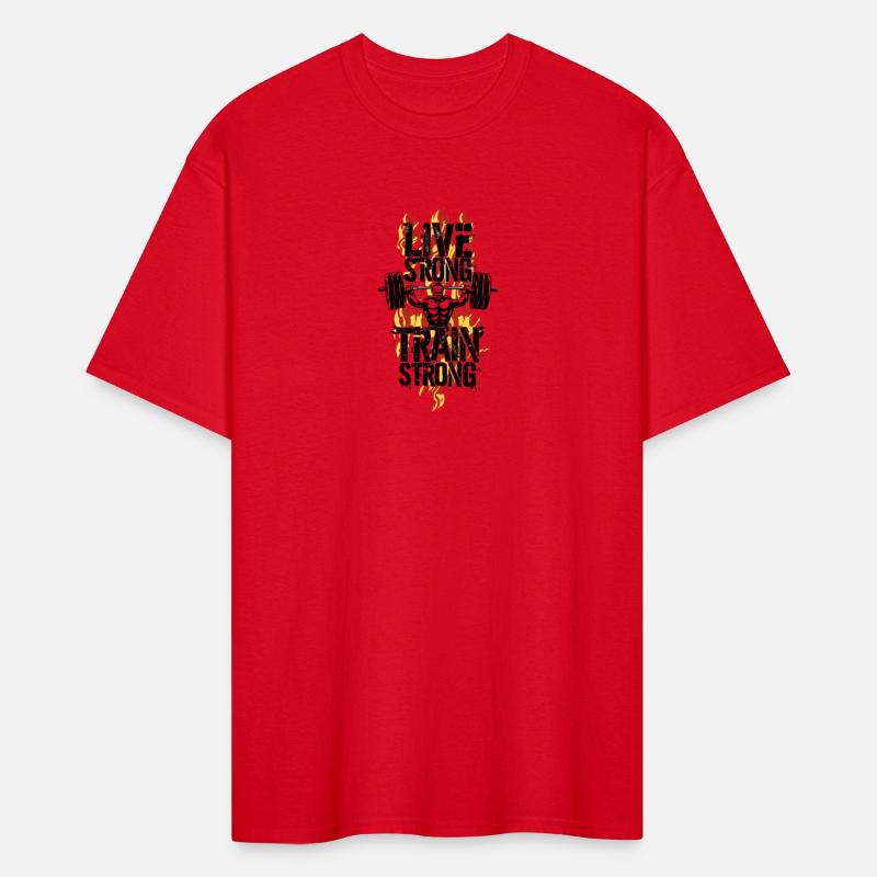 Live strong train strong fiery 1