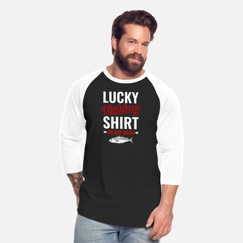 Lucky Fishing Shirt for Fish Hunter and Fisherman