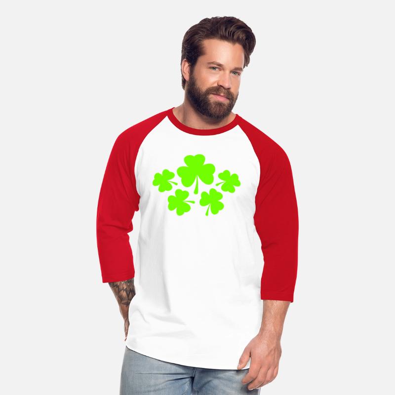 Many Three-Leaf Clovers 5 Lucky Nature Symbols