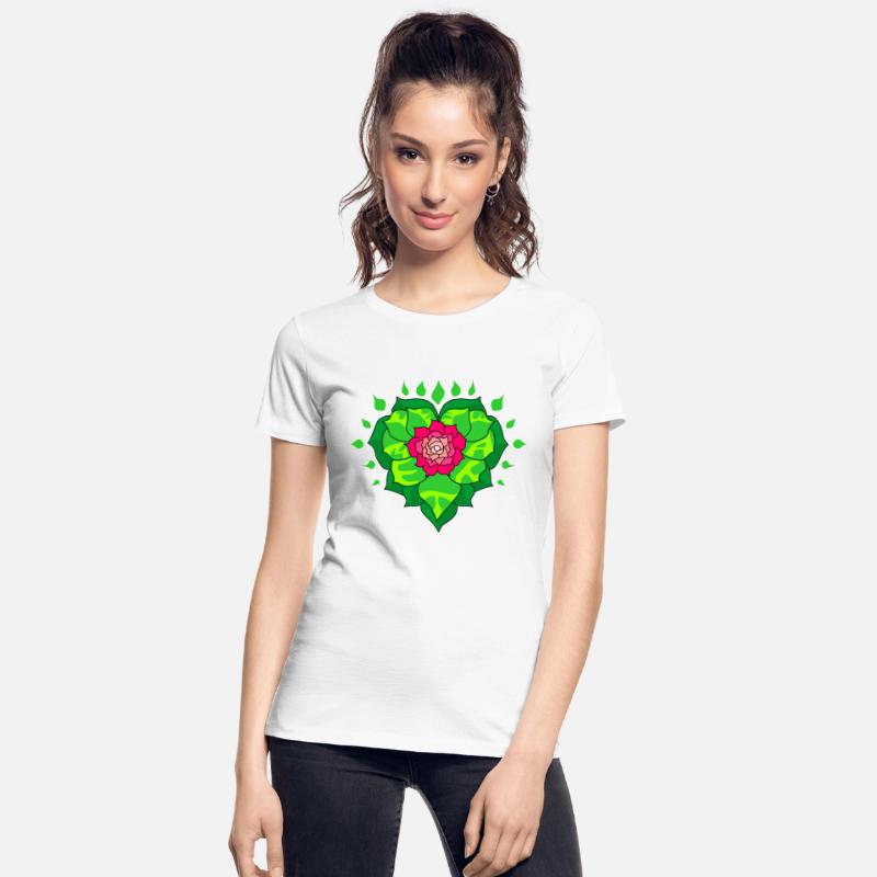Metta heart flower blooming