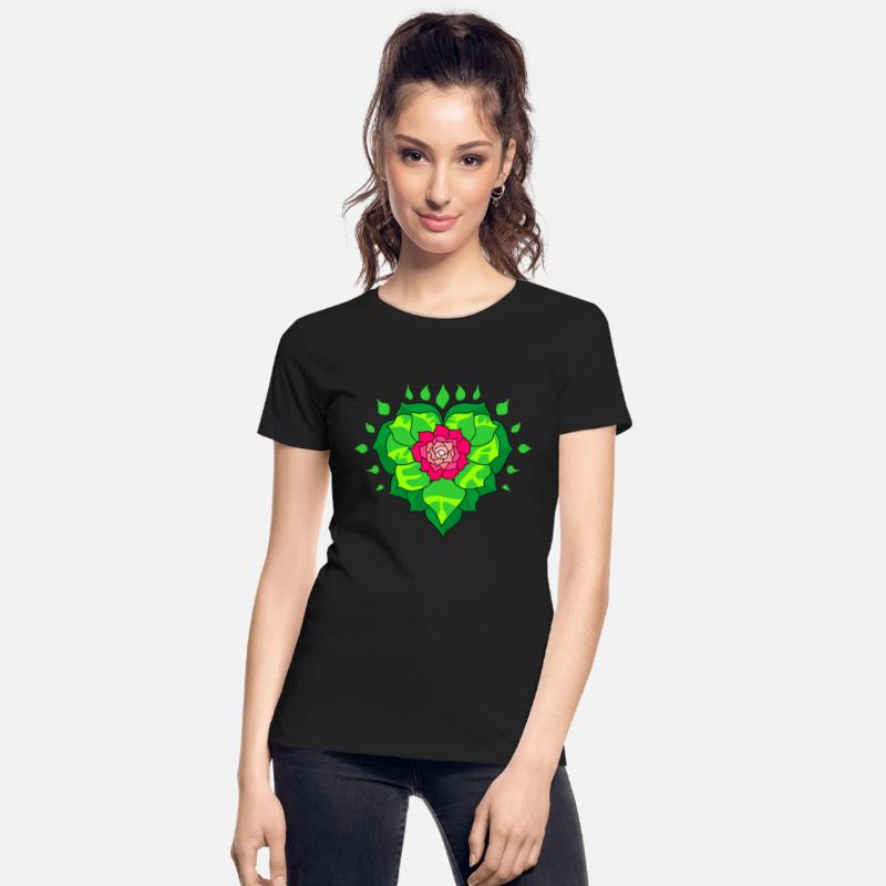 Metta heart flower blooming